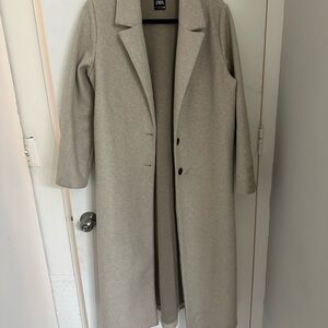 Zara Women's Beige Trench Coat